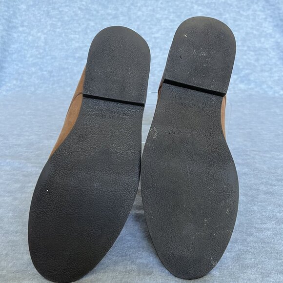 Old Navy Mens 11 Suede Chukka Boots Tan Y2K Ankle Lace Up Comfort Shoe Timeless - Picture 10 of 11